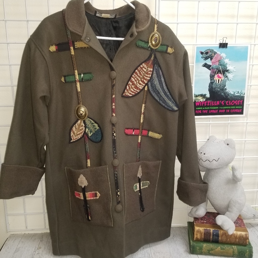 Coloratura Wool Western Coat